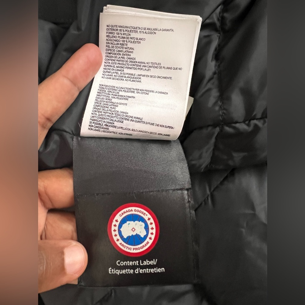 Canada Goose Kensington Parka Goose Down Puffer Jacket Women’s XS Black Coat - Picture 9 of 11
